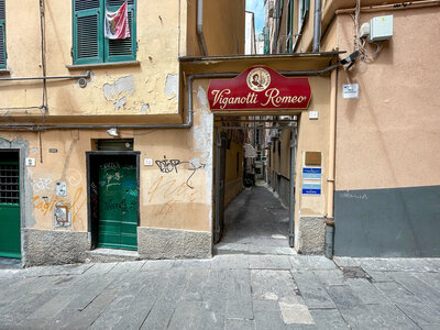 Gelato at Viganotti Romeo in Genoa, Italy