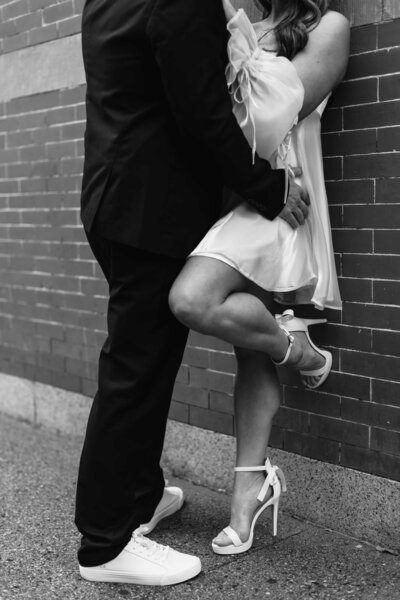 new hampshire downtown engagement session