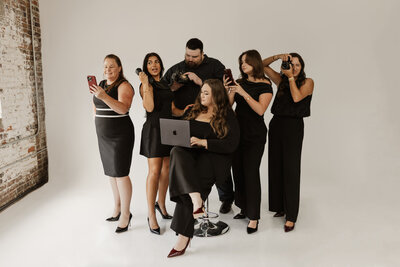 Professional marketing team at Bloom Theory Marketing in Houston, providing done-for-you social media management, content creation, and ROI-focused strategies. Skilled marketing team at Bloom Theory Marketing providing complete marketing services including social media, content creation, paid ads, and local SEO.