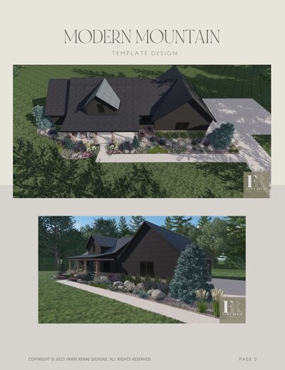 cover of Modern Mountain template