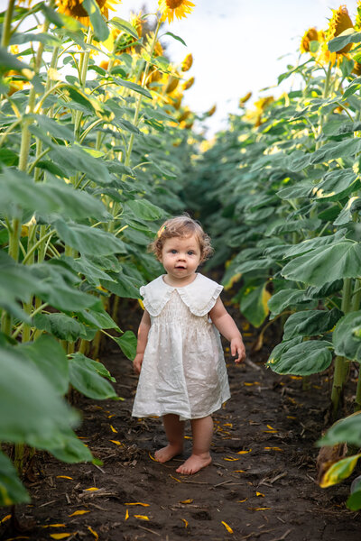 Milestone photoshoot for Madelyn, children's gallery