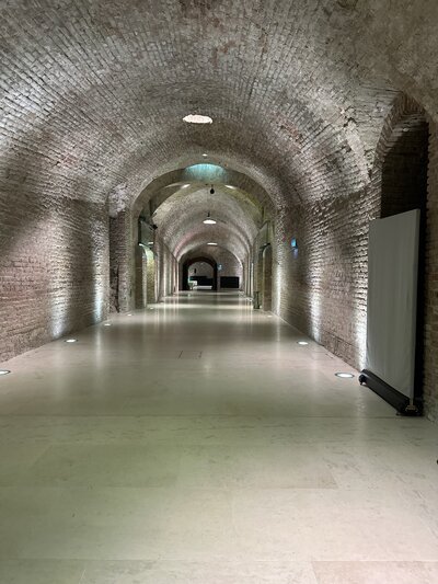 Long Casamate venue at palace Coburg