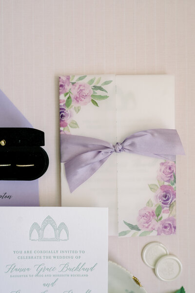 Custom wedding invitation designer Jekyll island