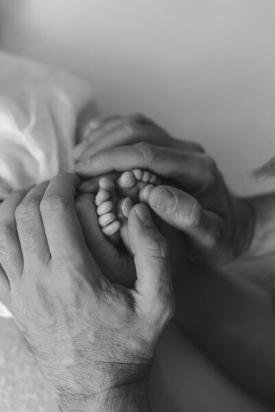 Newborn photography session in Kent by Abigail Scarfe