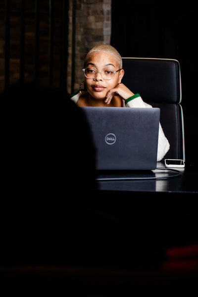 Ariel Enid Photography Black Woman Branding by Chris Aaron Photography