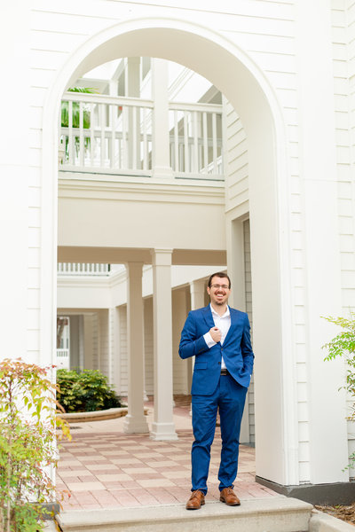 Portrait of husband on Tampa Wedding Photography team