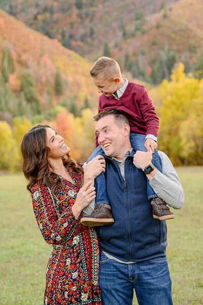 Fall family photos Jolley's Ranch Utah family photographer