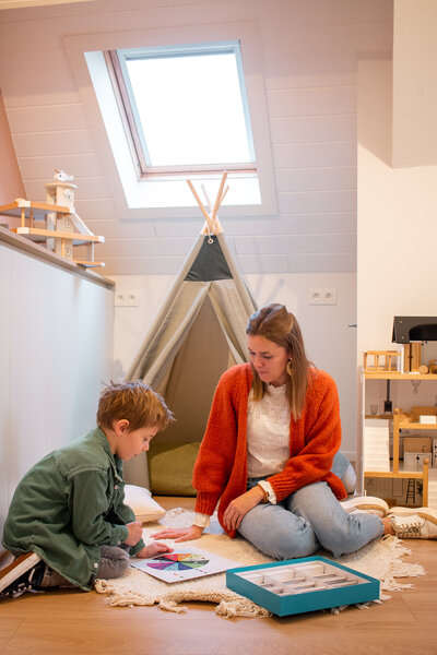 Logopedie voor kinderen met communicatie-, spraak-, taal- of leerproblemen bij Kinderkracht Eyckens.