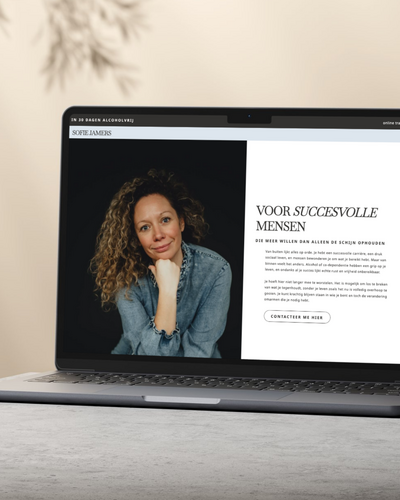 In 30 dagen alcoholvrij met de online training van experte Sofie Jamers.