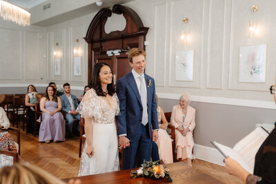 Hyde House Wedding Photography - Ceremony in the Barn