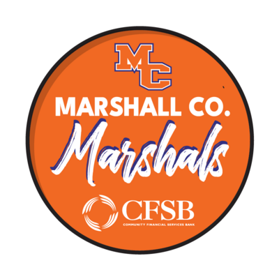 Photo booth Marshall County Marshal signs for Community Financial Services Bank design by Amanda Newman Design in Paducah, Kentucky