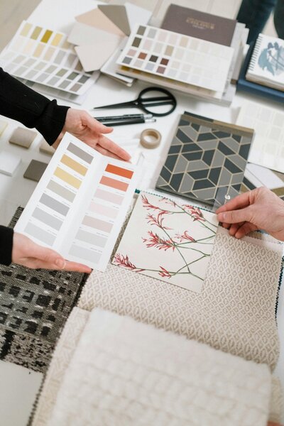 A warm, inviting photograph of a one-on-one consultation