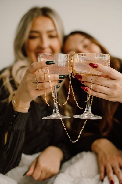 Ring in the new year with Permanent Jewelry from Goldie Links!