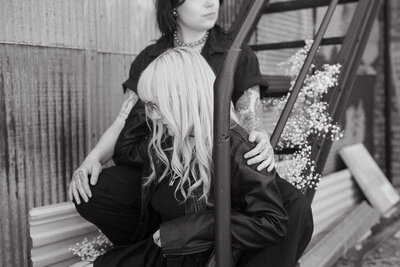 engagement photo by twin cities photographer