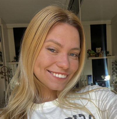 Laura smiling