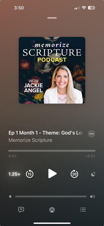 Screenshot of Jackie and Bobby's podcast on Apple