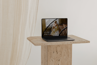 Website mockup.