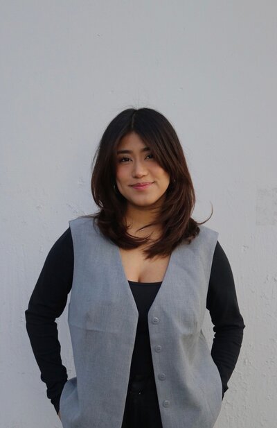 woman smiling at the camera