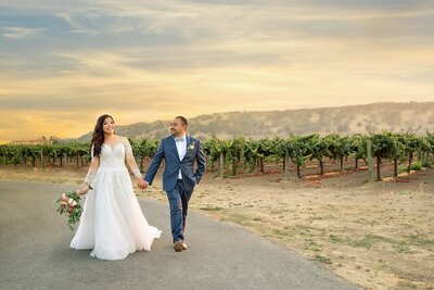 Fairfield vineyard wedding