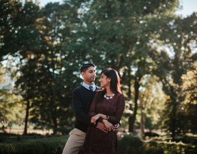 Pennsylvania Engagement Couple by Maria A Garth