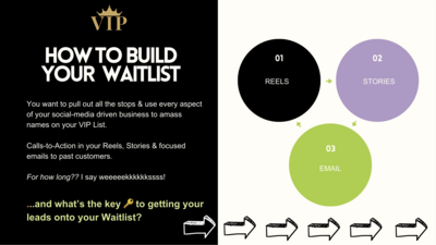 Smashing Sales in Your Launch course build waitlist