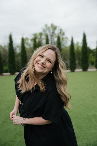 Lead wedding planner and owner, Jenny, at Blush Events in Wichita, Kansas.
