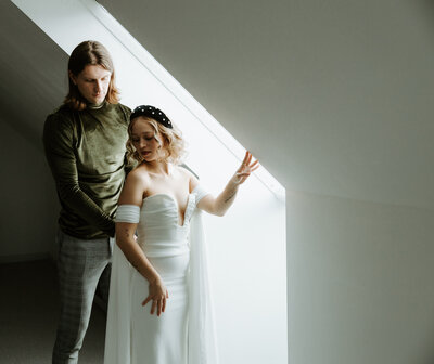 Scotland elopement couple