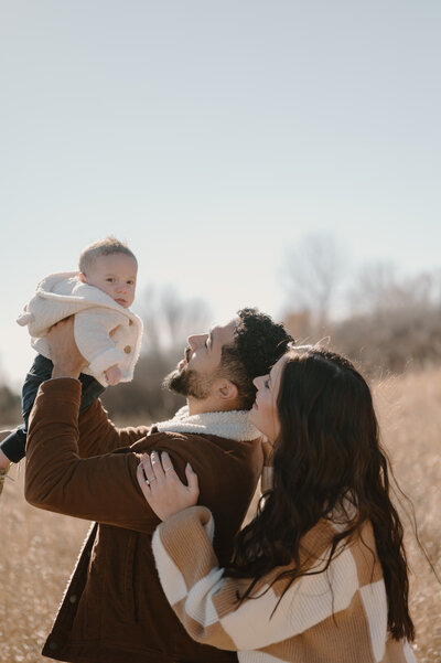 Family photos outdoors