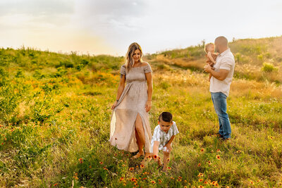 Family Session in Fort Worth, Texas | Burleson, Texas Family and Newborn Photographer