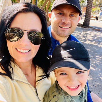Amanda and family