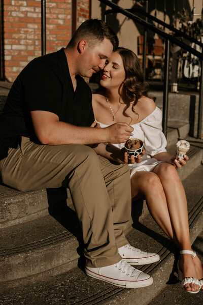 Northern California wedding photographer candid couple shot
