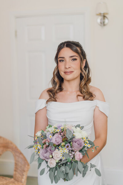 Cheshire wedding photographer photo of bride