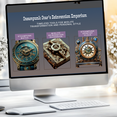 Steampunk Star - Branding Element - Shop16
