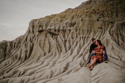 Engagement in alberta badlands