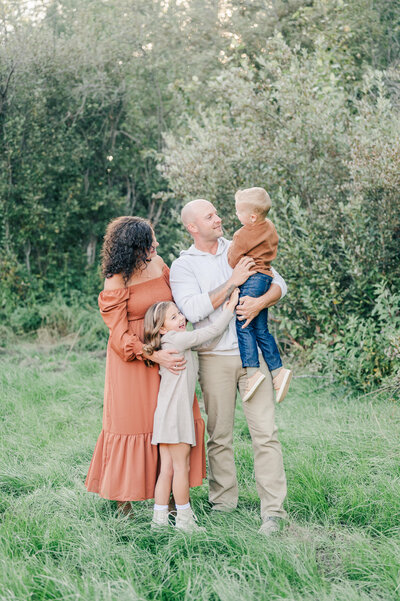 Summer Family Photos with Little Kids