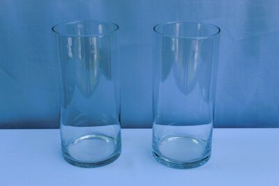 hurricane glass vase rental sask