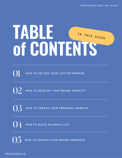 BRAND BUILDING FREEBIE TOC