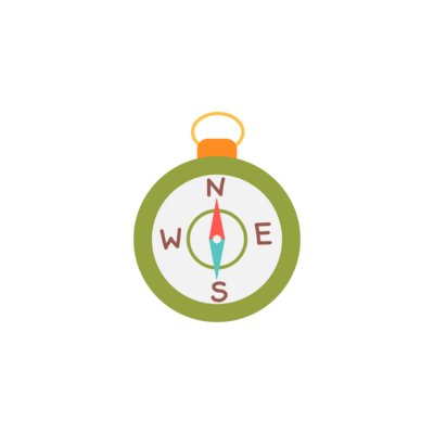 Navigation Compass Graphic