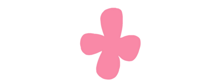 Soft pink abstract flower icon representing femininity, calm, and nurturing energy—part of Erica Taylor Wellness visual branding for moms.