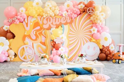 Curated kids party decor in the GTA