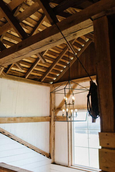 Sioux-Monti’s white barn offers a romantic setting for intimate, fall weddings in Indiana