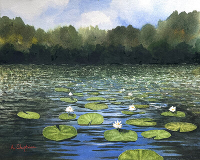 A Slight Breeze © Alan Shuptrine, Artist