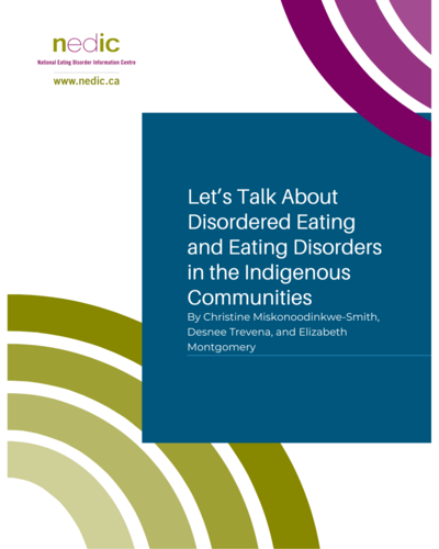 Nedic Disordered Eating and Eating Disorders in the Black Communities Resource written by Dominique Mortier and Meghan Watson