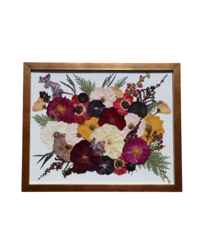Archive Floral Preservation 18x24 pressed floral frame.