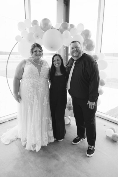 CHECKERZ & JENNY WEDDING - AIRLAKE PARK EVENT CENTER - MINNESOTA - HALEY DOUGLAS PHOTOGRAPHY - BW-08285