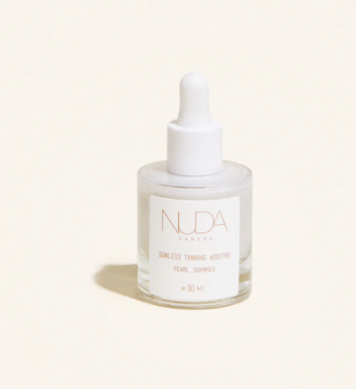 bottle of nuda shimmer