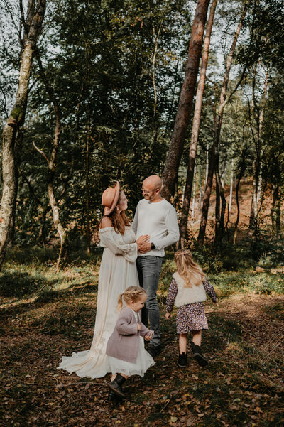 Familie shoot op de heide