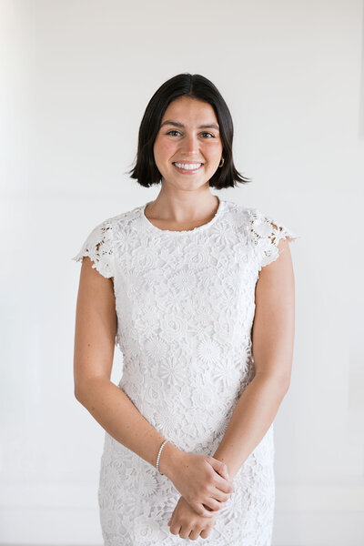woman smiling