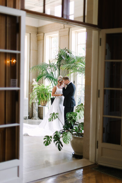 Bride and Groom Exchange Vows | Michigan Elopement Photographer