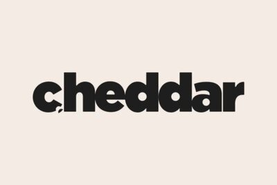 Logo of Cheddar, a live streaming financial news network